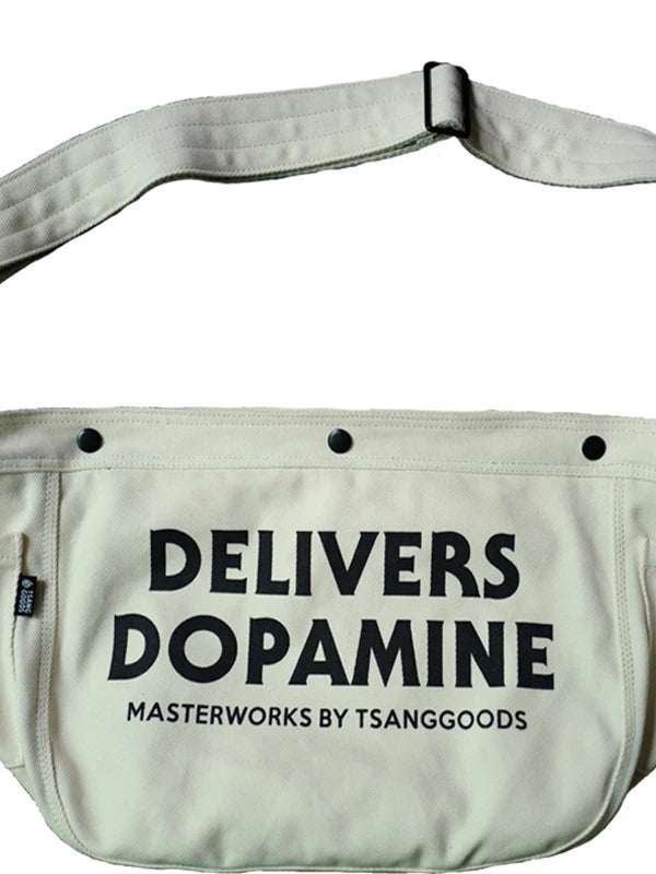 Large Capaci Canvas Sling Bag Retro